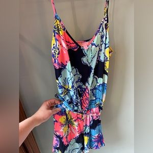 Lilly Pulitzer floral romper, Women’s size medium